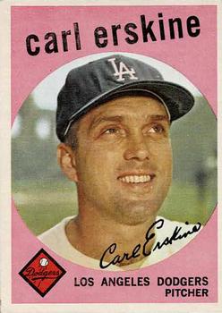 1959 Topps #217 Carl Erskine Front