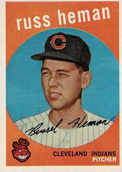 1959 Topps #283 Russ Heman Front