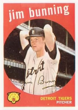 1959 Topps #149 Jim Bunning Front