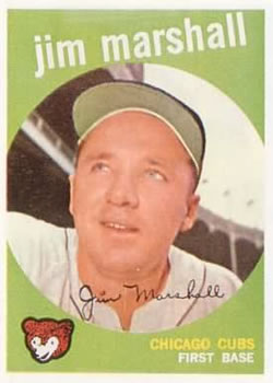 1959 Topps #153 Jim Marshall Front