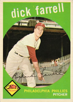 1959 Topps #175 Dick Farrell Front