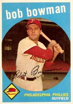 1959 Topps #221 Bob Bowman Front