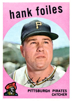 1959 Topps #294 Hank Foiles Front