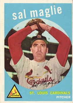 1959 Topps #309 Sal Maglie Front