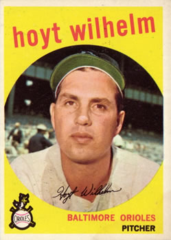 1959 Topps #349 Hoyt Wilhelm Front