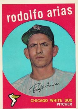 1959 Topps #537 Rodolfo Arias Front