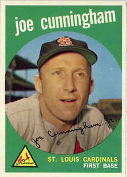 1959 Topps #285 Joe Cunningham Front