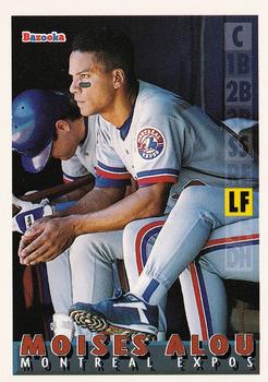 1995 Bazooka #70 Moises Alou Front