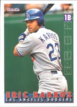 1995 Bazooka #66 Eric Karros Front