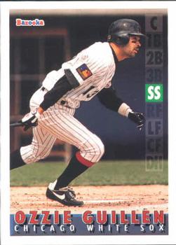 1995 Bazooka #8 Ozzie Guillen Front