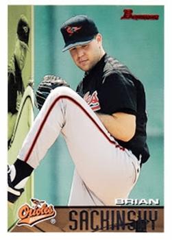 1995 Bowman #8 Brian Sackinsky Front