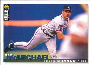 1995 Collector's Choice #162 Greg McMichael Front
