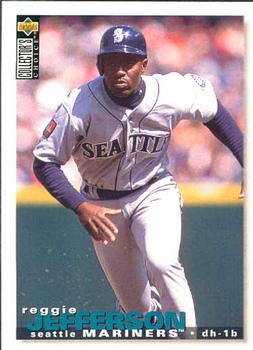 1995 Collector's Choice #295 Reggie Jefferson Front