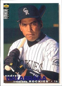 1995 Collector's Choice #440 Andres Galarraga Front