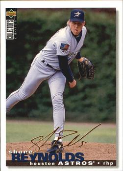 1995 Collector's Choice - Gold Signature #117 Shane Reynolds Front