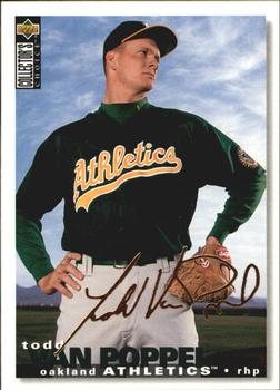 1995 Collector's Choice - Gold Signature #137 Todd Van Poppel Front