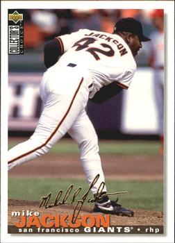 1995 Collector's Choice - Gold Signature #261 Mike Jackson Front