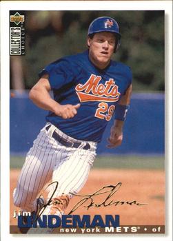 1995 Collector's Choice - Gold Signature #317 Jim Lindeman Front