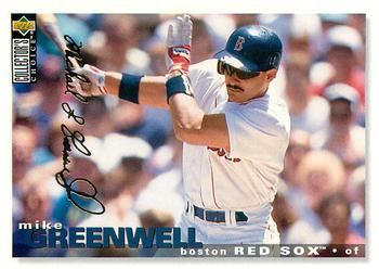1995 Collector's Choice - Gold Signature #411 Mike Greenwell Front