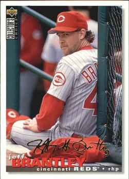1995 Collector's Choice - Gold Signature #422 Jeff Brantley Front