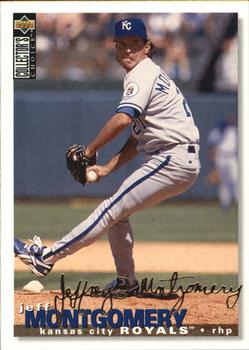 1995 Collector's Choice - Gold Signature #455 Jeff Montgomery Front