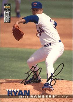 1995 Collector's Choice - Silver Signature #46 Nolan Ryan Front