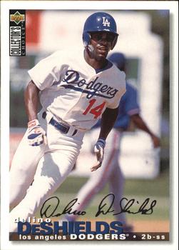 1995 Collector's Choice - Silver Signature #218 Delino DeShields Front