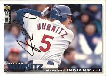 1995 Collector's Choice - Silver Signature #279 Jeromy Burnitz Front