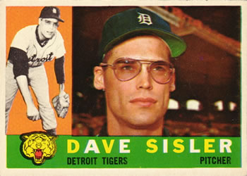 1960 Topps #186 Dave Sisler Front