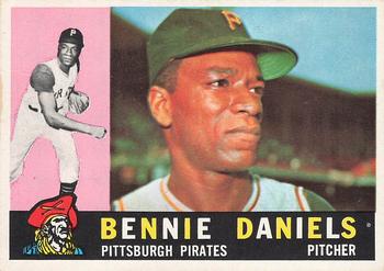 1960 Topps #91 Bennie Daniels Front