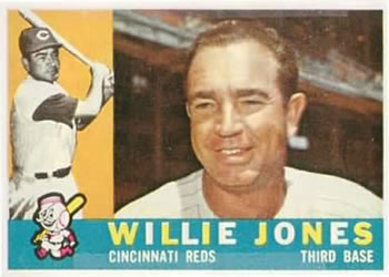 1960 Topps #289 Willie Jones Front