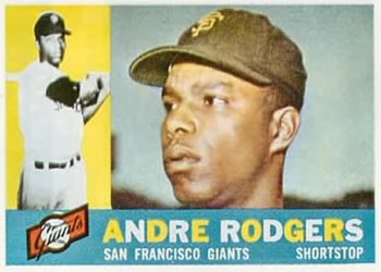 1960 Topps #431 Andre Rodgers Front