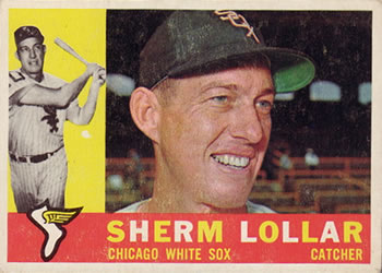 1960 Topps #495 Sherm Lollar Front