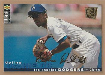 1995 Collector's Choice SE - Gold Signature #88 Delino DeShields Front