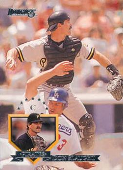 1995 Donruss #498 Don Slaught Front