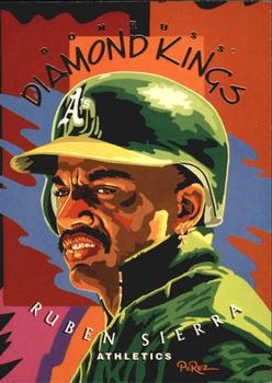 1995 Donruss - Diamond Kings #DK-5 Ruben Sierra Front
