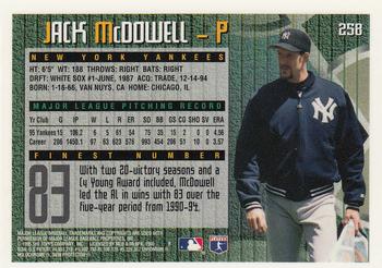 1995 Finest #258 Jack McDowell Back