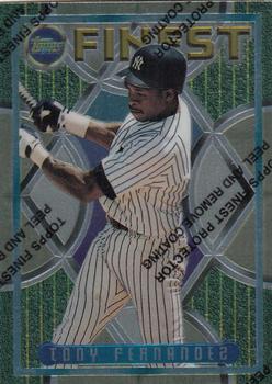 1995 Finest #283 Tony Fernandez Front