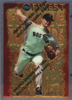 1995 Finest - Flame Throwers #FT2 Roger Clemens Front