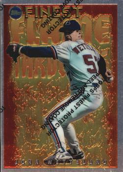 1995 Finest - Flame Throwers #FT9 John Wetteland Front