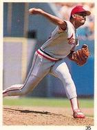 1989 Red Foley Stickers #35 Jose DeLeon Front