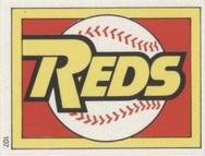 1990 Red Foley Stickers #107 Cinncinnati Reds Front