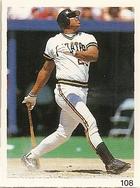 1992 Red Foley Stickers #108 Bobby Bonilla Front