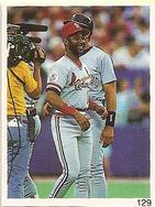 1992 Red Foley Stickers #129 Ozzie Smith Front