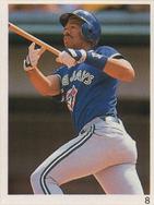 1993 Red Foley Stickers #8 Derek Bell Front