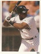 1993 Red Foley Stickers #95 Frank Thomas Front