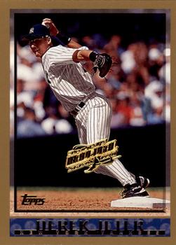 1998 Topps - Inaugural Devil Rays #160 Derek Jeter Front