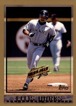 1998 Topps - Inaugural Devil Rays #310 Ellis Burks Front