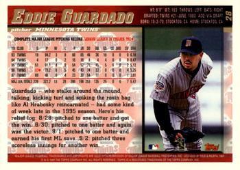 1998 Topps - Inaugural Diamondbacks #28 Eddie Guardado Back