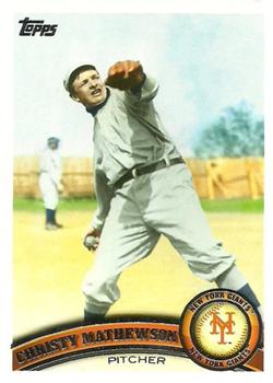 2011 Topps #102 Christy Mathewson Front